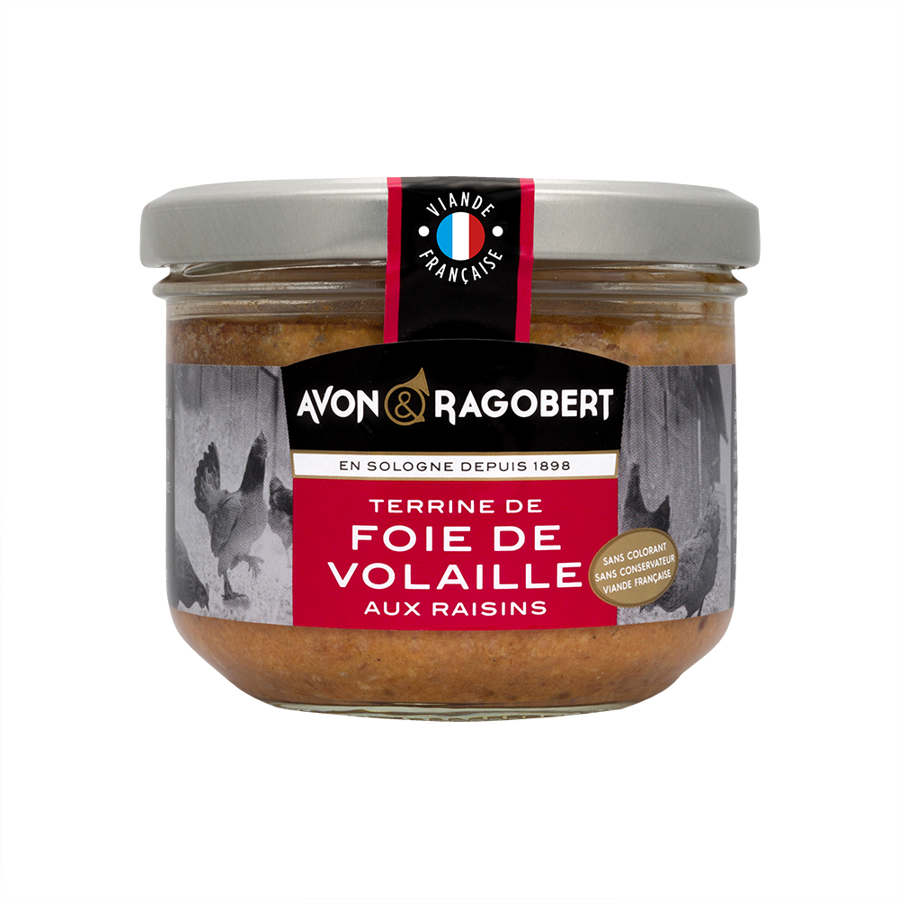 Hühnerleber-Terrine mit Rosinen