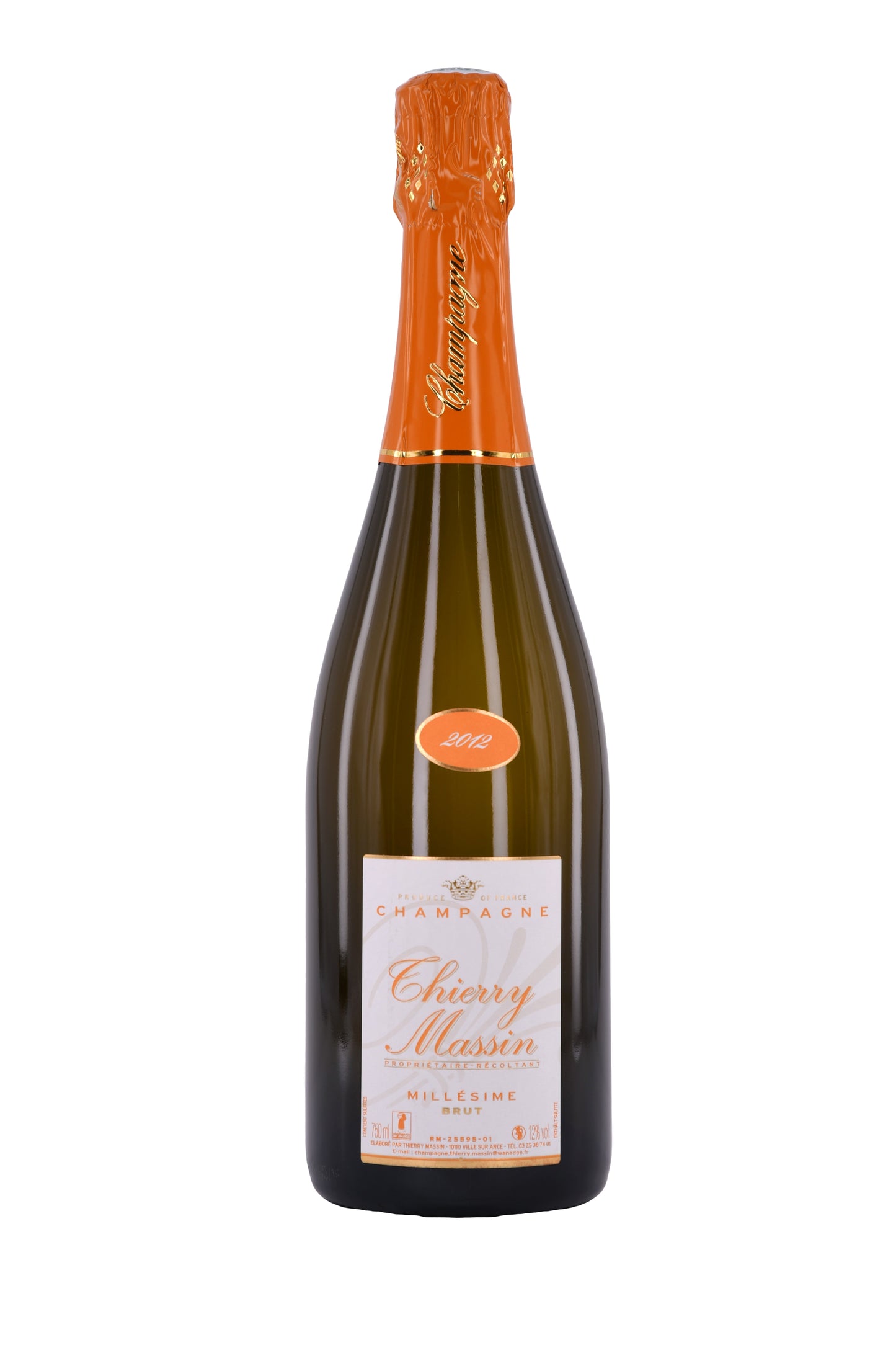 Thierry Massin - Millésime 2012 Brut